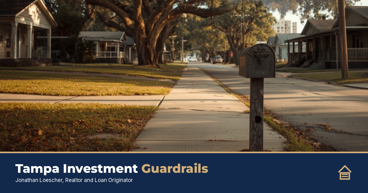 Tampa Real Estate Investment Guardrails for East Tampa Owners