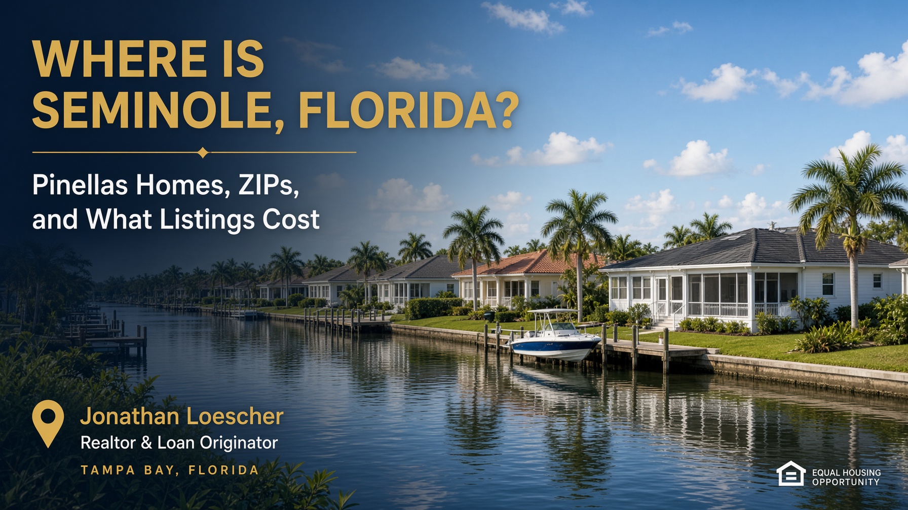 Where Is Seminole, Florida? Pinellas Homes, ZIPs, and What Listings Cost