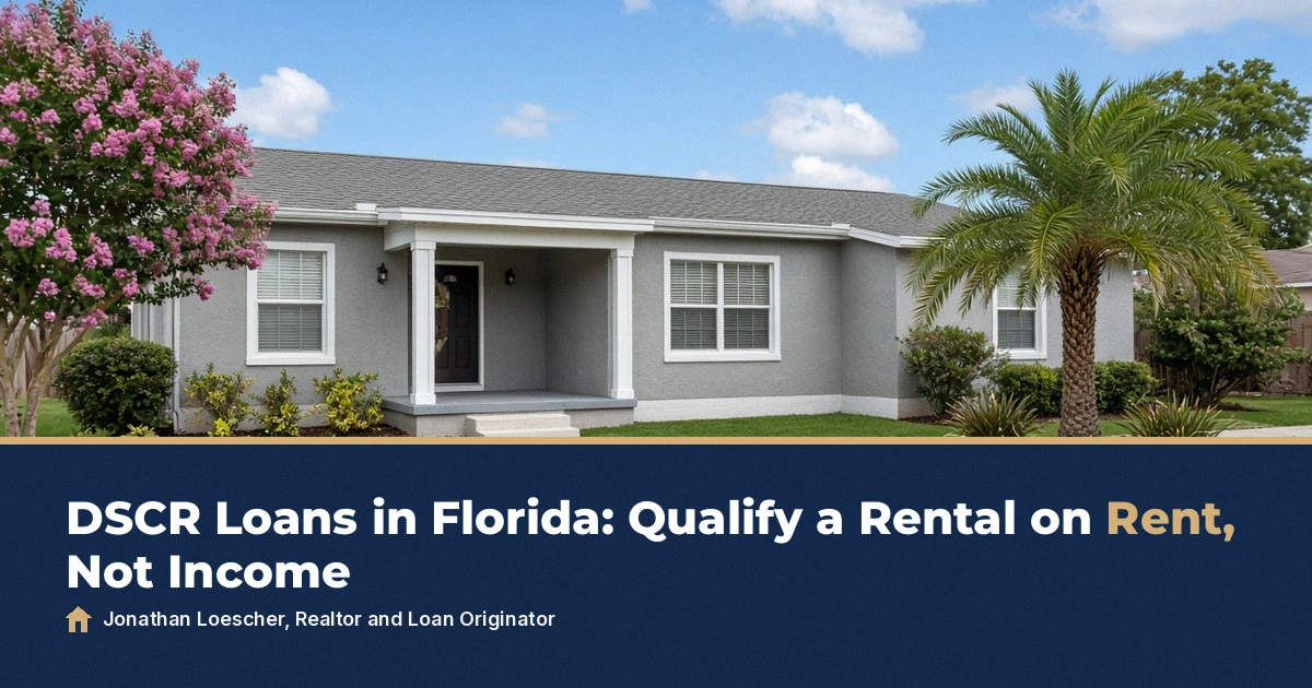 DSCR Loans in Florida: Qualify a Rental on Rent, Not Income, Tampa Bay real estate news
