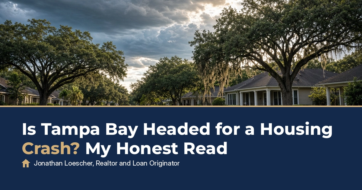 Is Tampa Bay Headed for a Housing Crash? My Honest Read, Tampa Bay real estate news