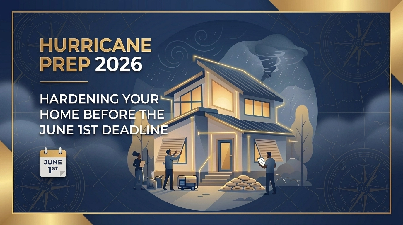Hurricane Prep 2026: Hardening Your Home Before the June 1st Deadline