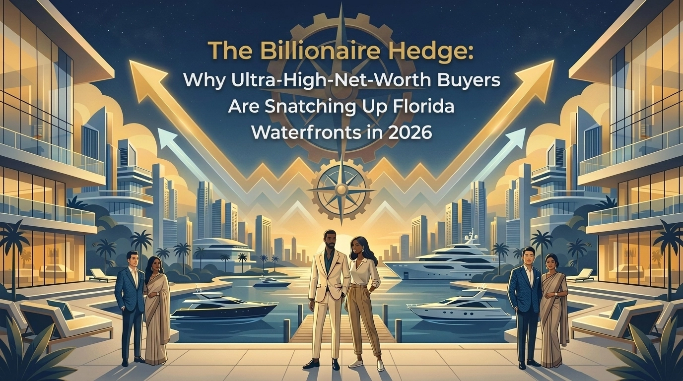 The Billionaire Hedge: Why Ultra-High-Net-Worth Buyers are Snatching Up Florida Waterfronts in 2026