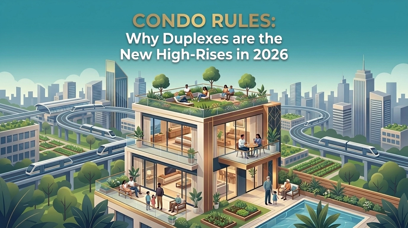 Condo Rules: Why Duplexes are the New High-Rises in 2026