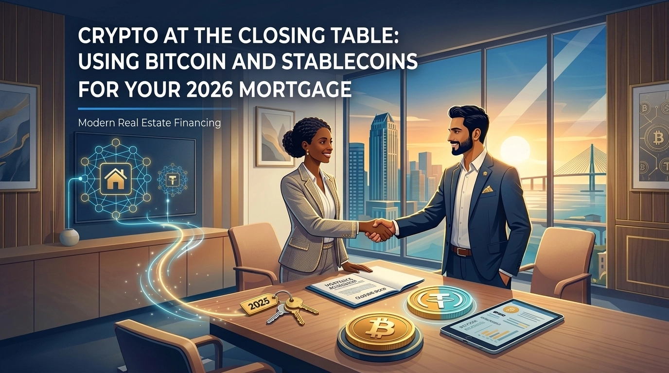 Crypto at the Closing Table: Using Bitcoin and Stablecoins for Your 2026 Mortgage