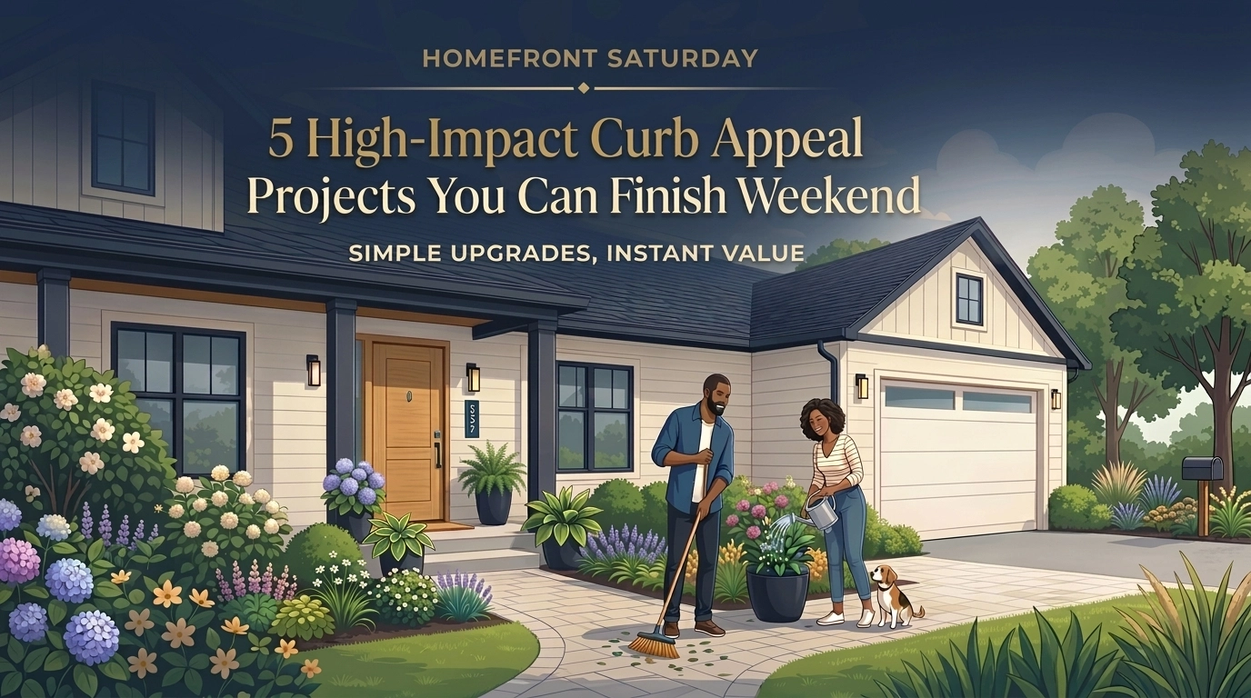 Homefront Saturday: 5 High-Impact Curb Appeal Projects You Can Finish This Weekend