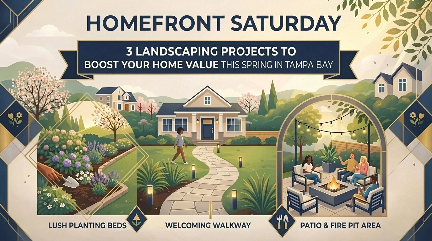 Homefront Saturday: 3 Landscaping Projects to Boost Your Value This Spring