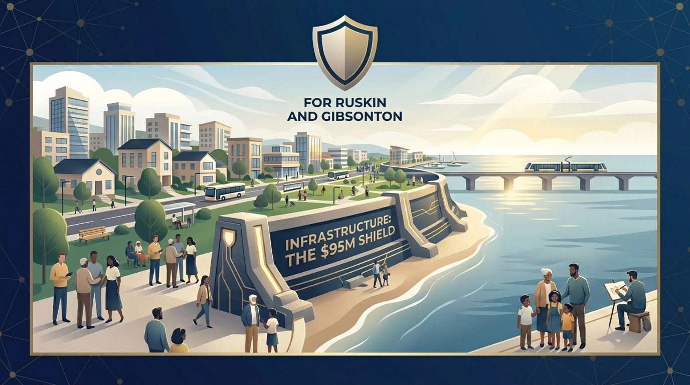 Infrastructure: The $95M Shield for Ruskin and Gibsonton