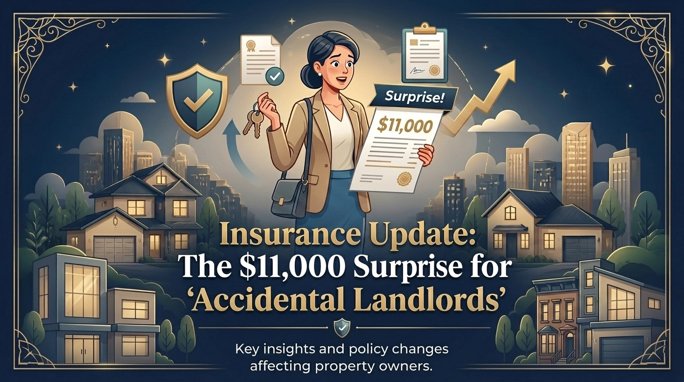 Insurance Update: The $11,000 Surprise for 'Accidental Landlords'