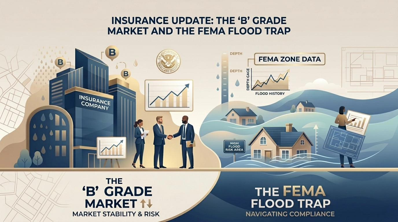 Insurance Update: The 'B' Grade Market and the FEMA Flood Trap