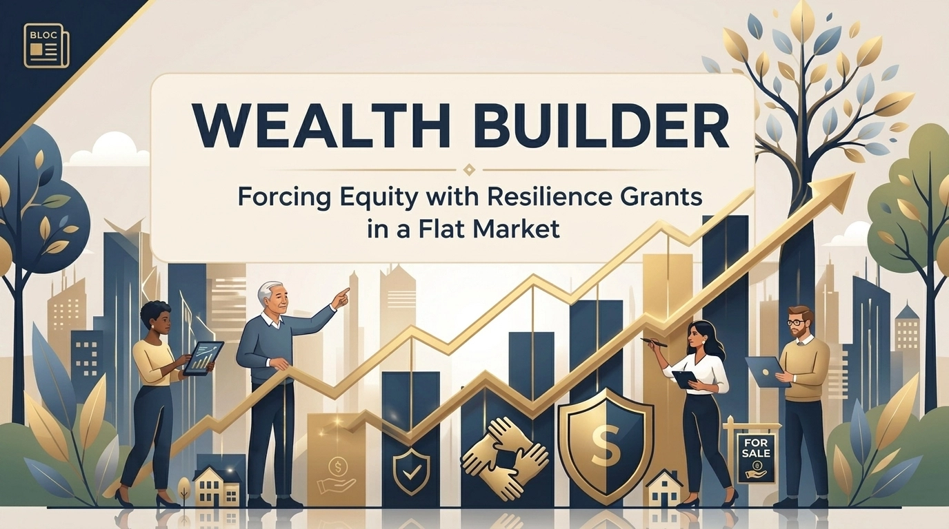 Wealth Builder: Forcing Equity with Resilience Grants in a Flat Market