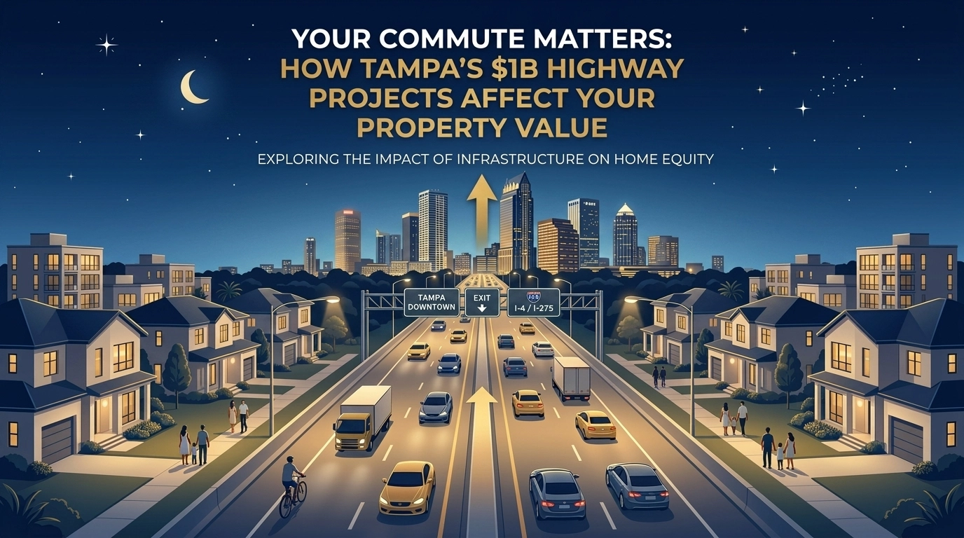 Your Commute Matters: How Tampa’s $1B Highway Projects Affect Your Property Value